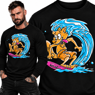 LONGSLEEVE ŚMIESZNY WOOF
